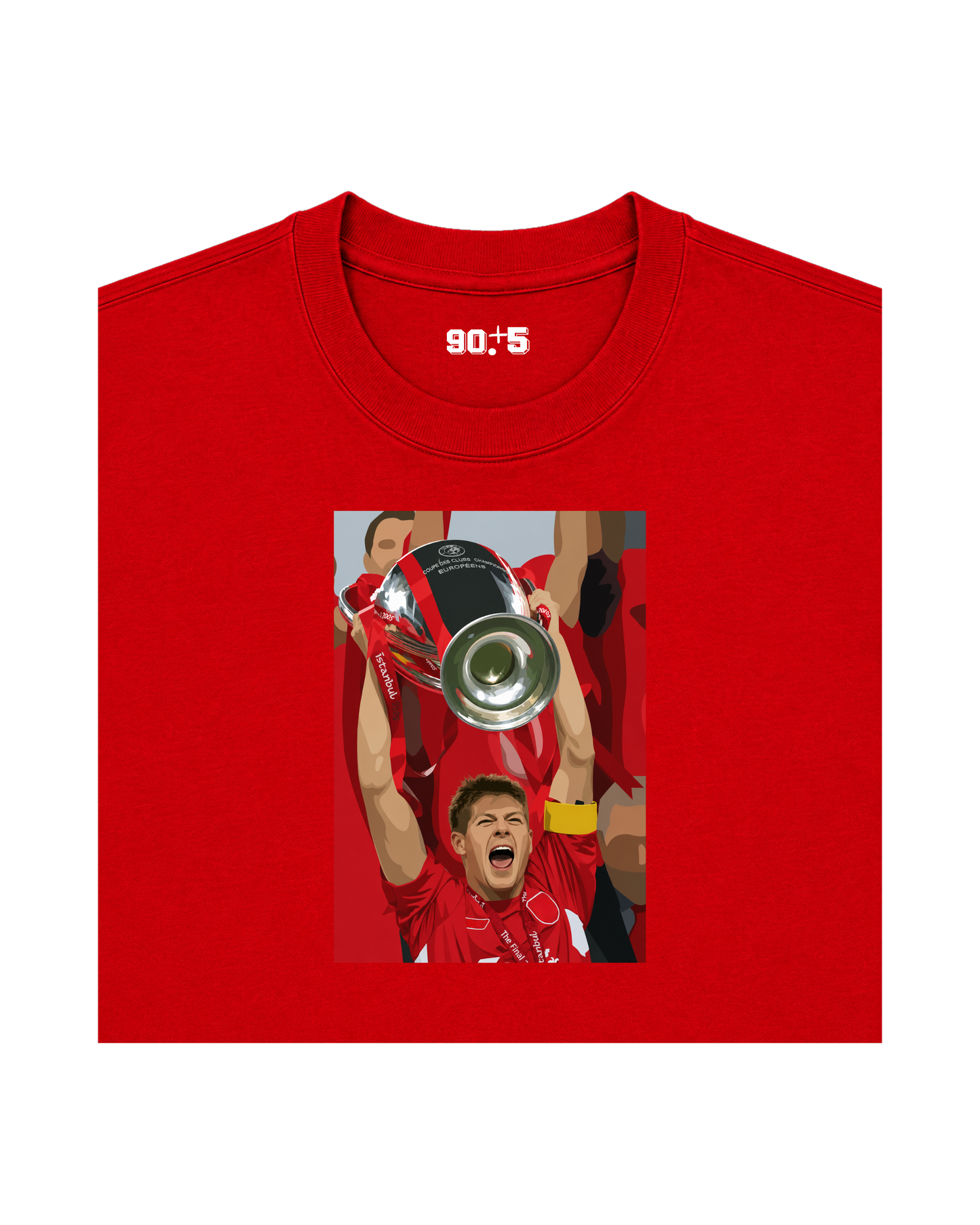 Liverpool - Gerrard Istanbul | Printed Club Classic T-Shirt