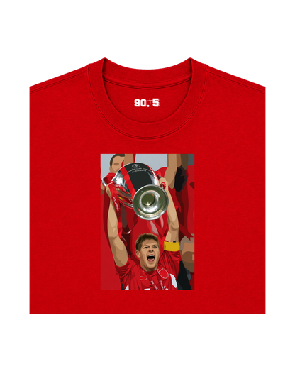 Liverpool - Gerrard Istanbul | Printed Club Classic T-Shirt