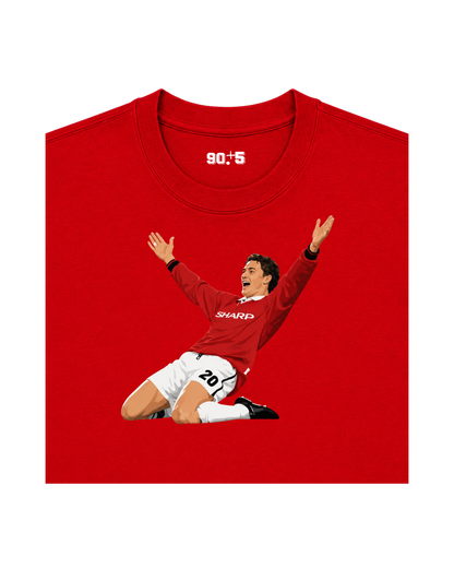 Manchester United - Ole vs Munich | Printed Club Classic T-Shirt