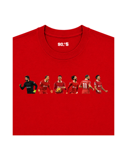 Liverpool - 24/25 Champions | Printed Club Classic T-Shirt