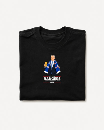 Rangers FC - Make Rangers Great Again  T-Shirt