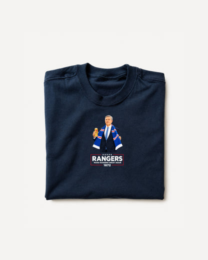 Rangers FC - Make Rangers Great Again  T-Shirt