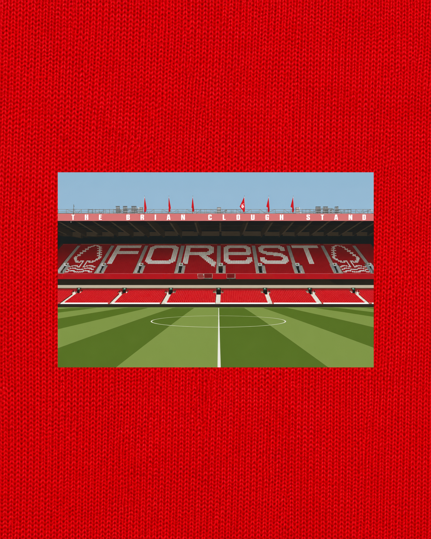 Nottingham Forest - City Ground | Printed Club Classic T-Shirt