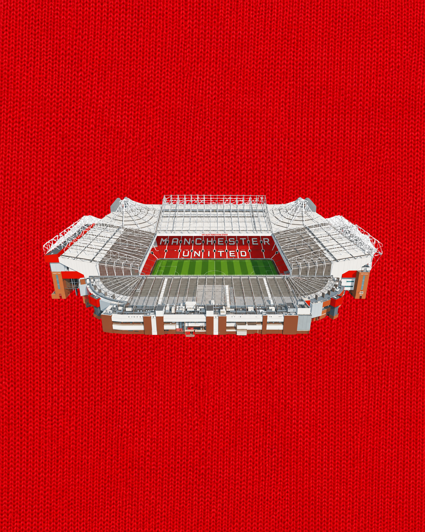 Manchester United - Old Trafford | Printed Club Classic T-Shirt