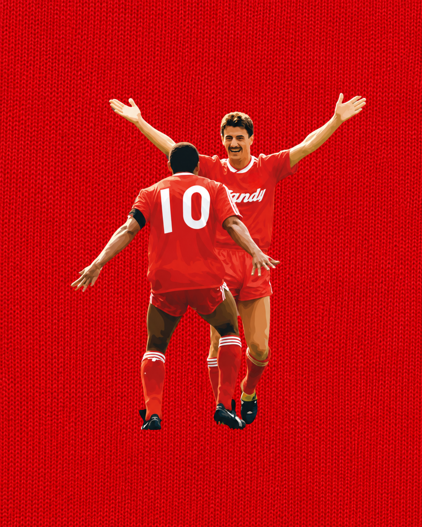 Liverpool - Rush & Barnes | Printed Club Classic T-Shirt