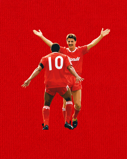Liverpool - Rush & Barnes | Printed Club Classic T-Shirt