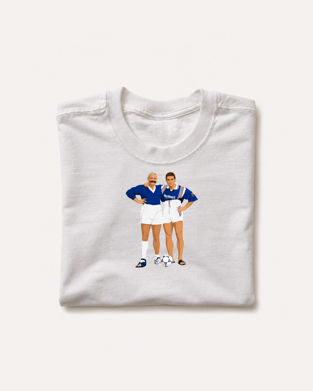 Rangers FC - McCoist & Gazza  T-Shirt