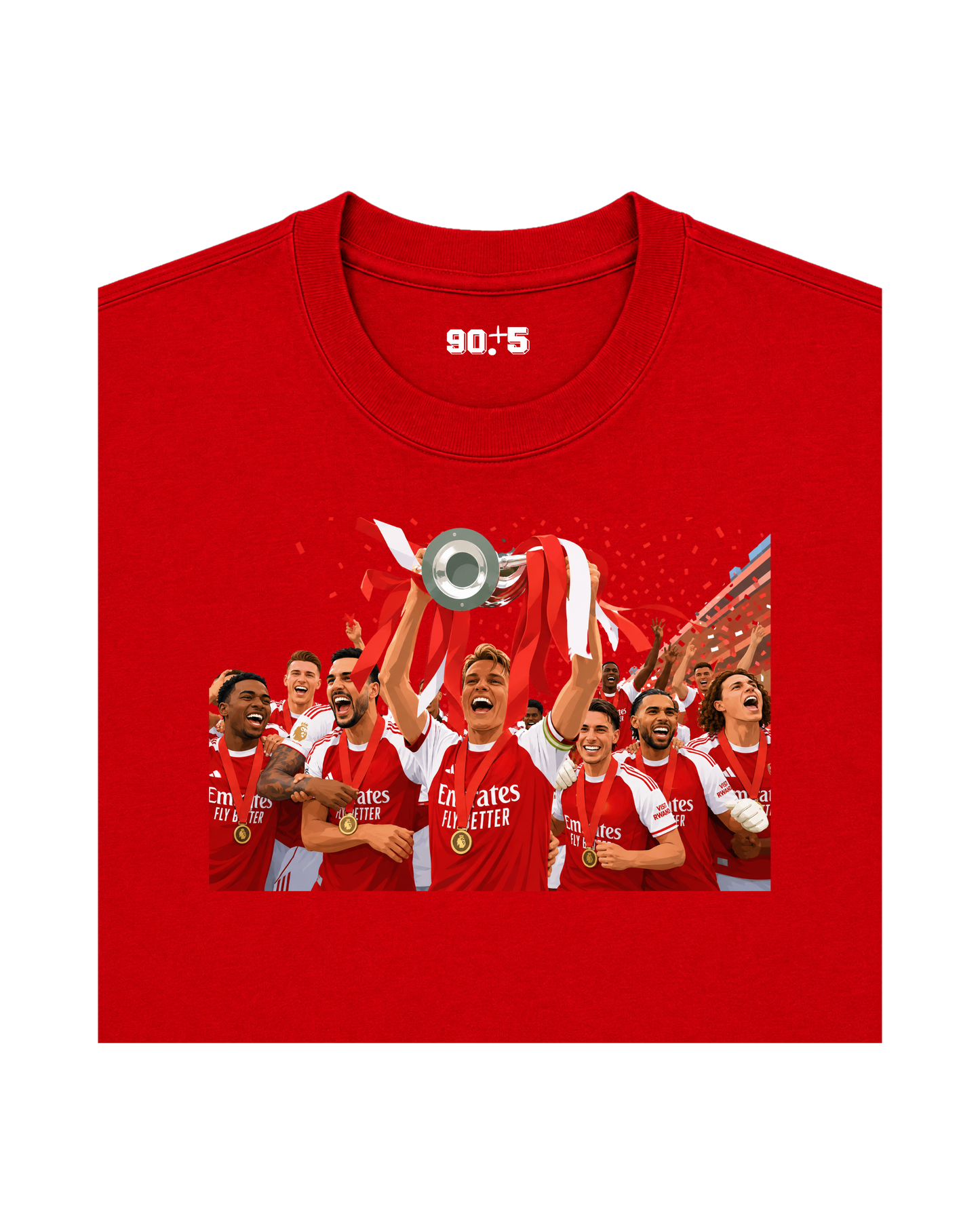 Arsenal - 25/26 Premier League Winners | Printed Club Classic T-Shirt
