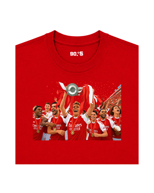 Arsenal - 25/26 Premier League Winners | Printed Club Classic T-Shirt