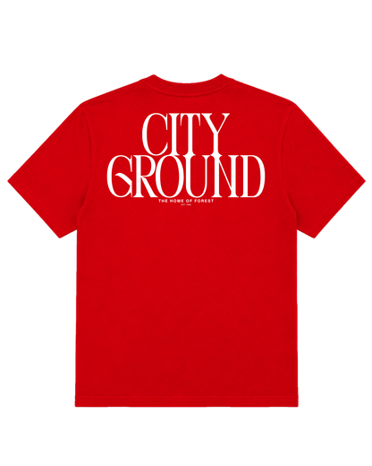 Nottingham Forest - City Ground | Printed Club Classic T-Shirt