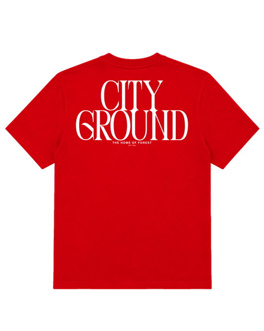 Nottingham Forest - City Ground | Printed Club Classic T-Shirt