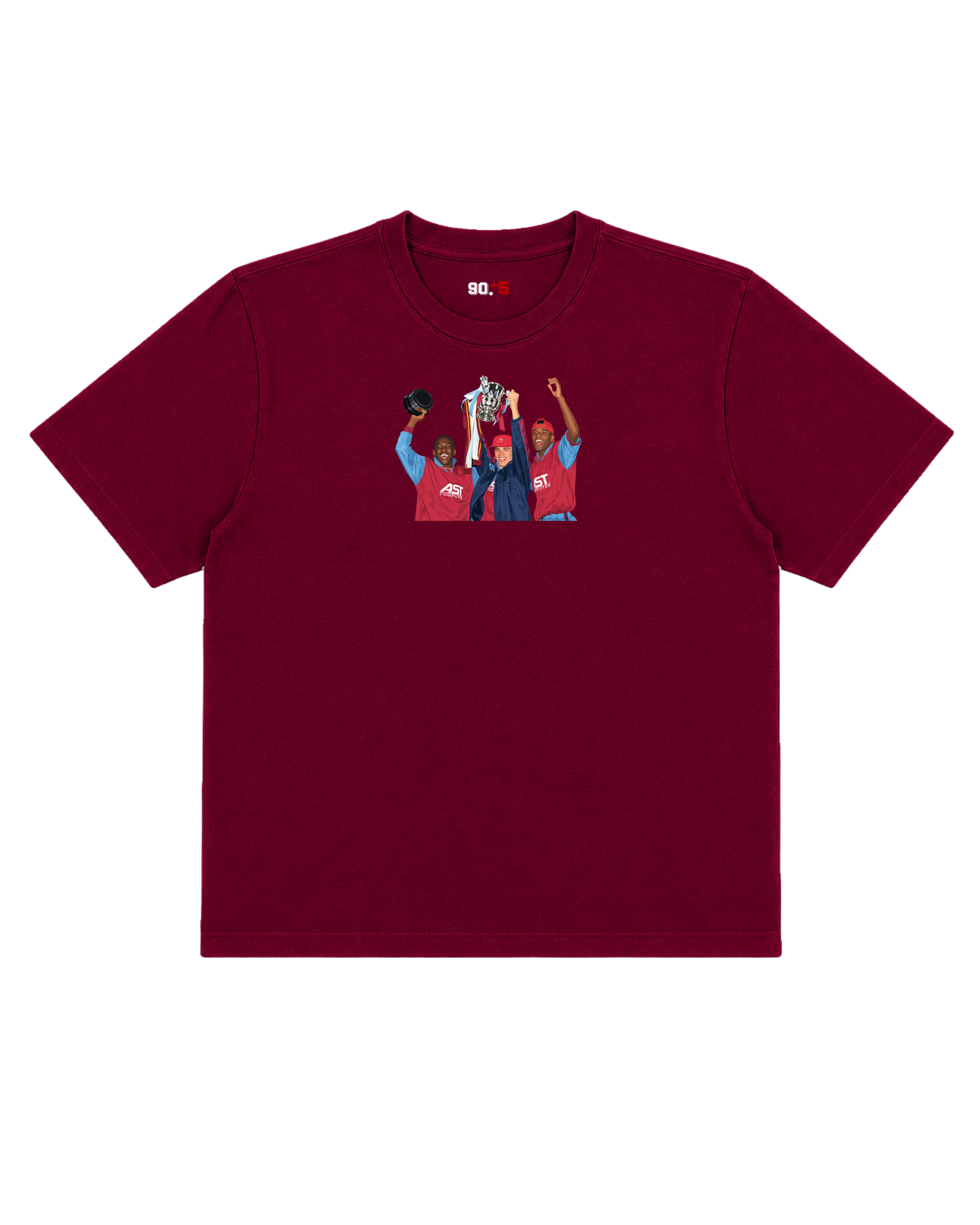 Aston Villa - 1995–96 League Cup | Printed Club Classic T-Shirt