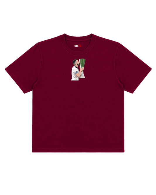 Aston Villa - McGinn Europa League | Printed Club Classic T-Shirt