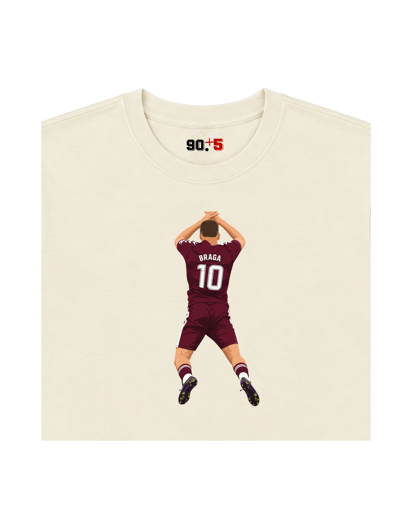 Heart Of Midlothian - Claudio | Printed Club Classic T-Shirt