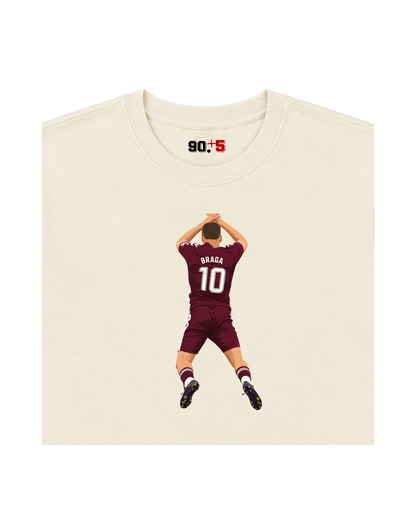 Heart Of Midlothian - Claudio | Printed Club Classic T-Shirt