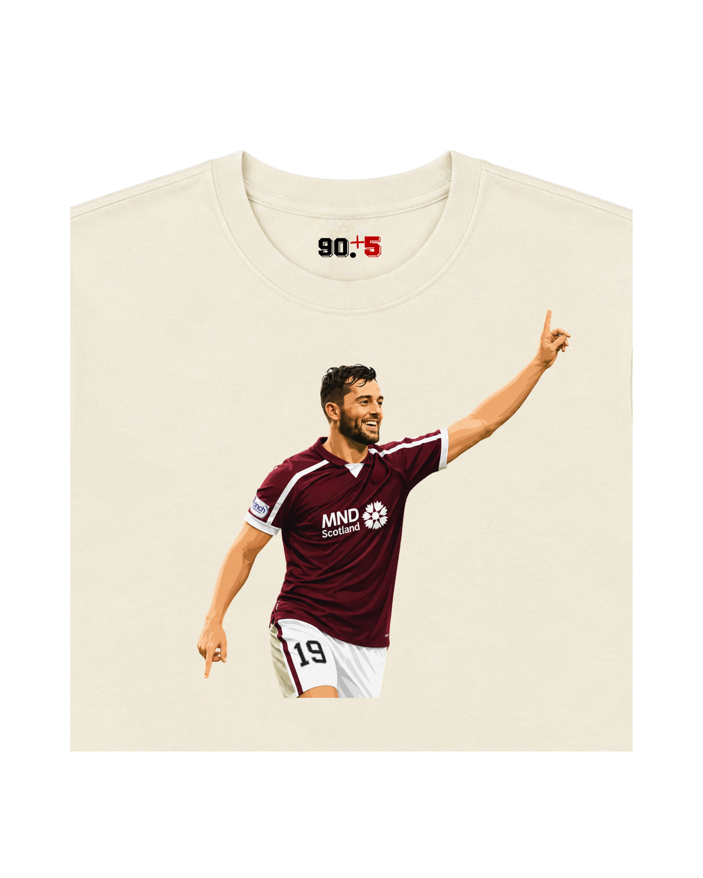 Heart of Midlothian - Halkett | Printed Club Classic T-Shirt