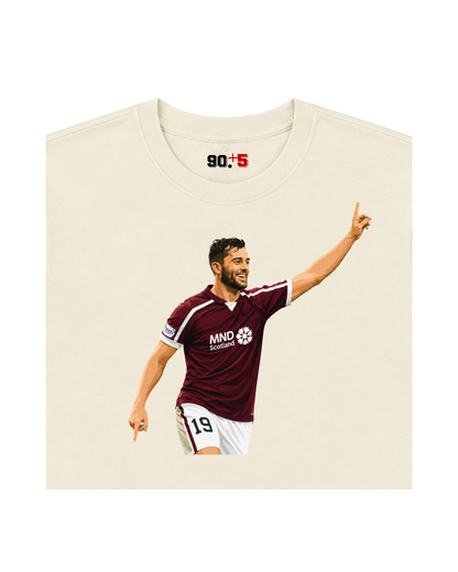 Heart of Midlothian - Halkett | Printed Club Classic T-Shirt