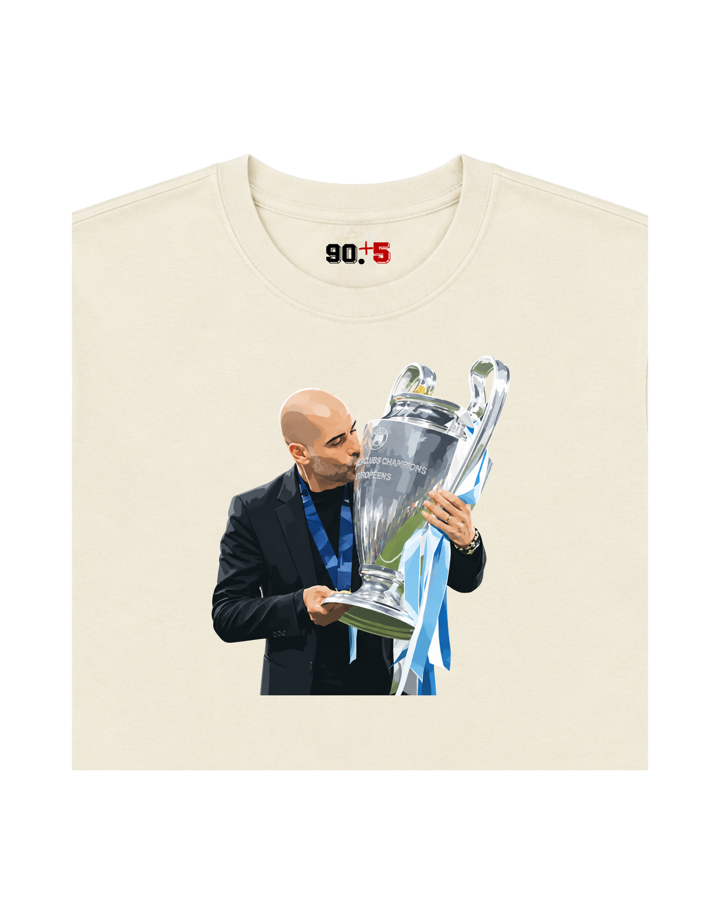 Manchester City - Pep UCL 2023 | Printed Club Classic T-Shirt