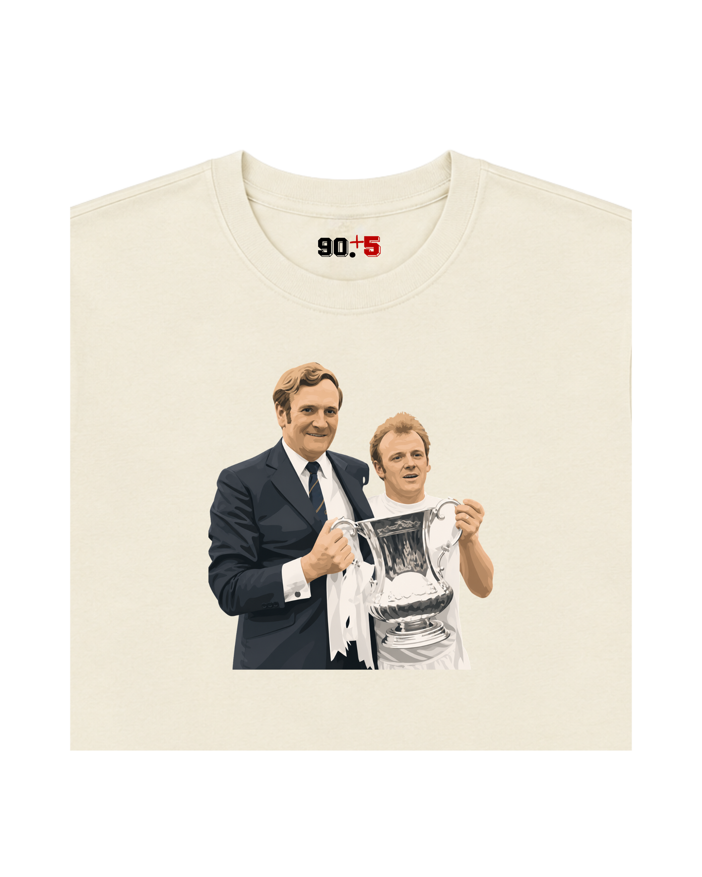 Leeds United - Bremner & Revie | Printed Club Classic T-Shirt