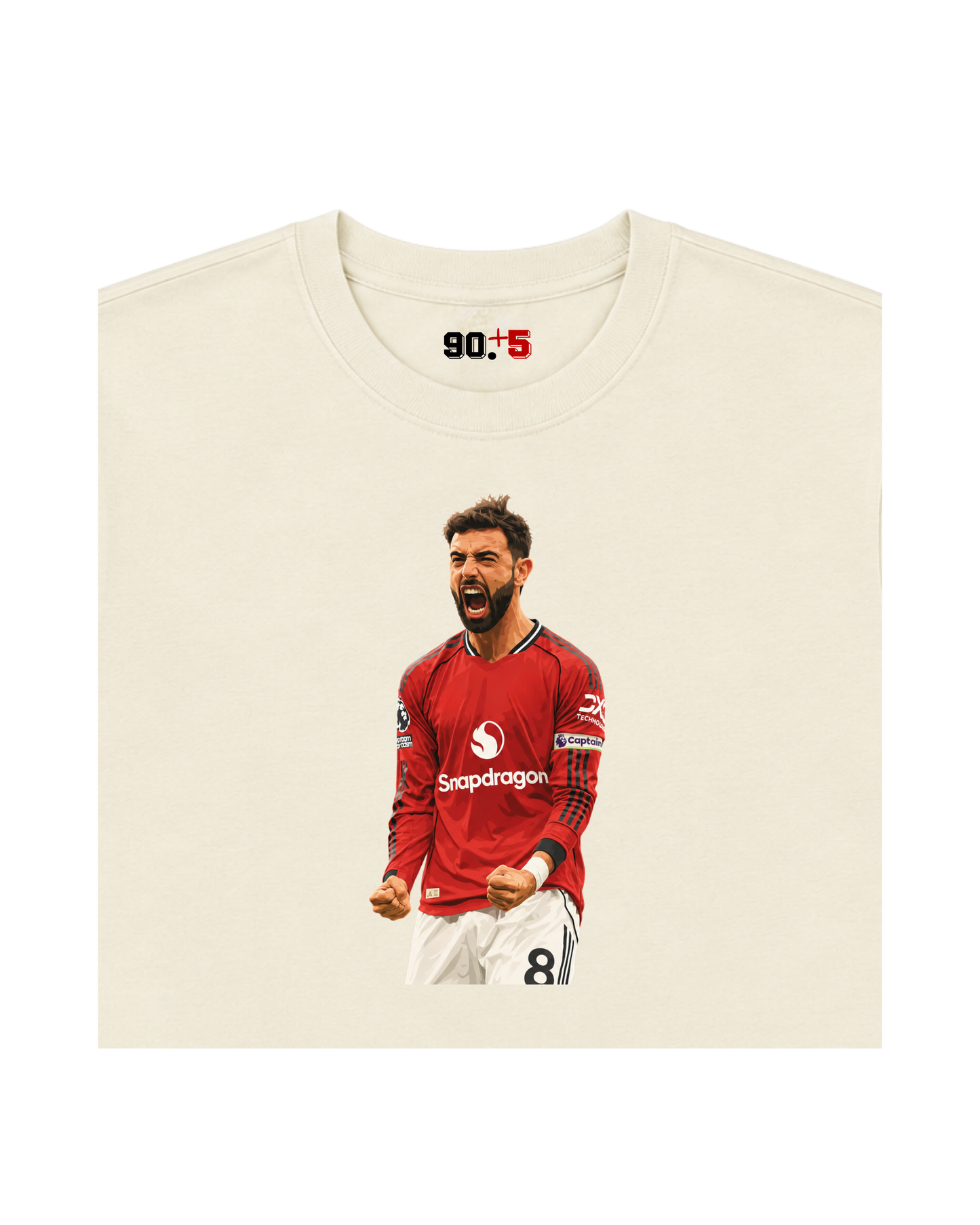 Manchester United - Fernandes | Printed Club Classic T-Shirt