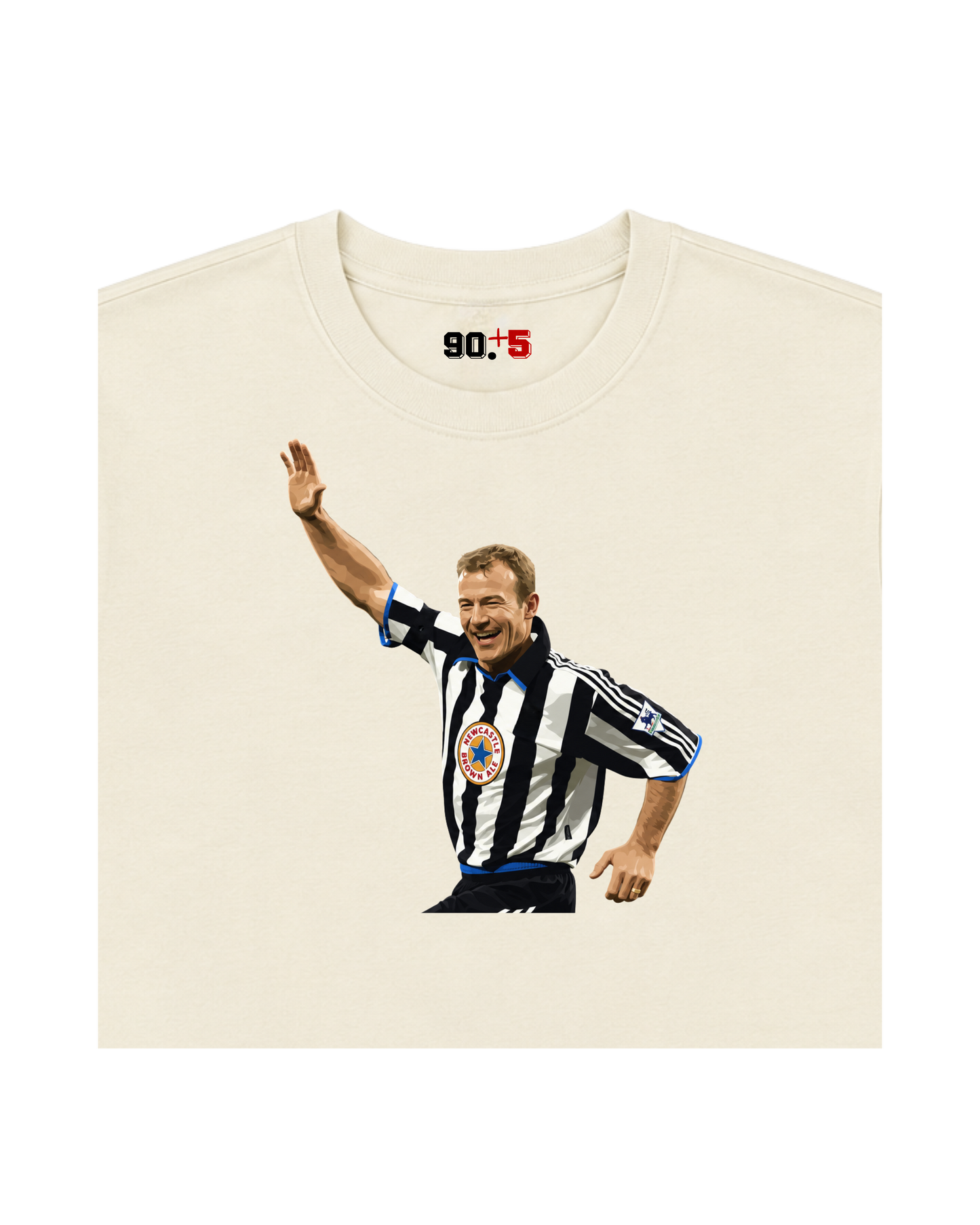 Newcastle United - Shearer | Printed Club Classic T-Shirt