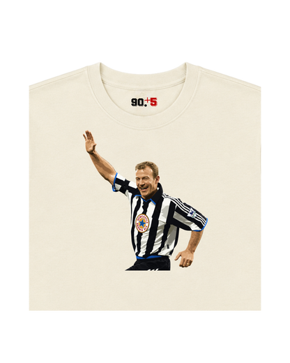 Newcastle United - Shearer | Printed Club Classic T-Shirt