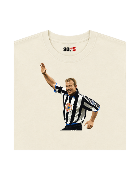 Newcastle United - Shearer | Printed Club Classic T-Shirt