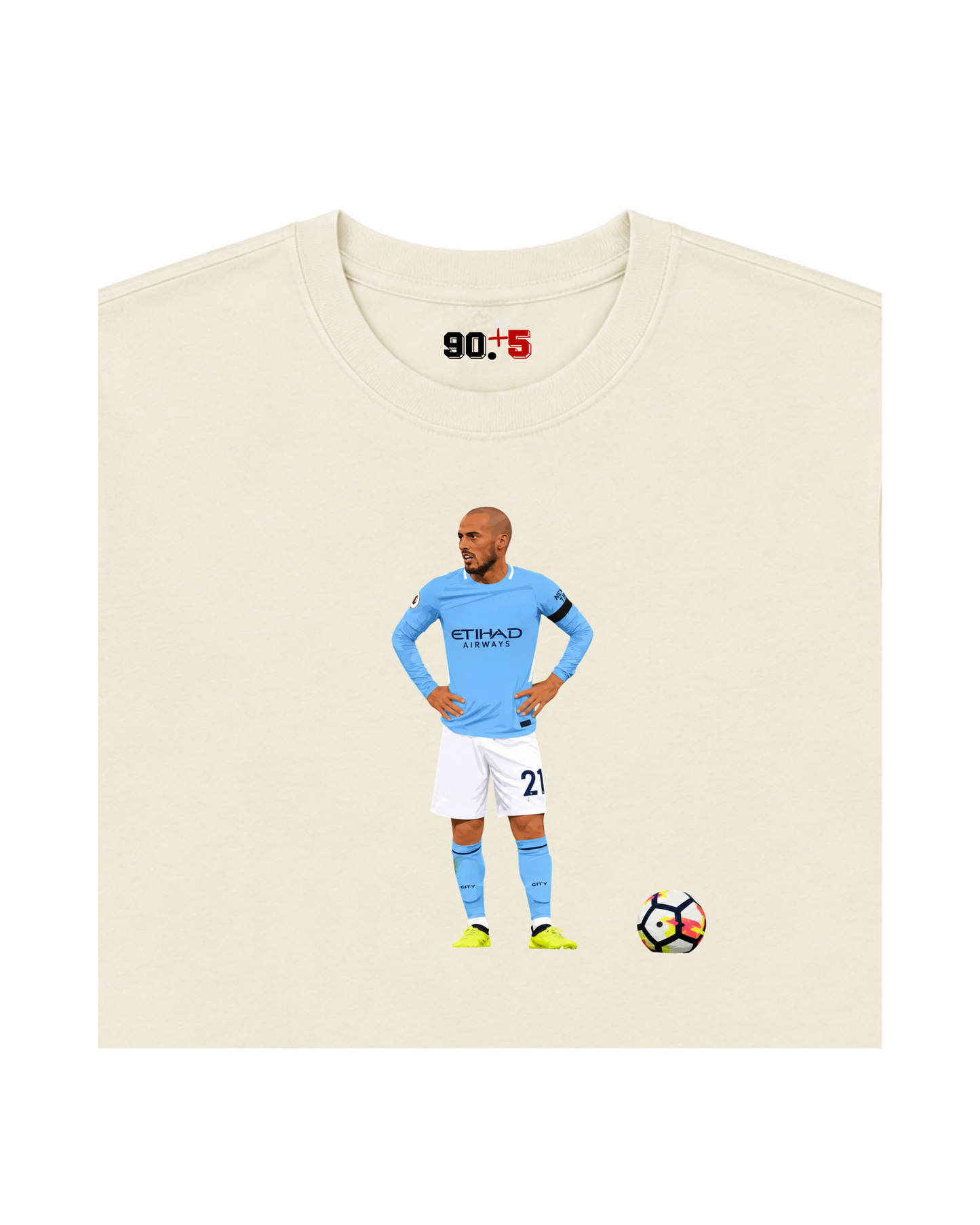 Manchester City - Silva | Printed Club Classic T-Shirt