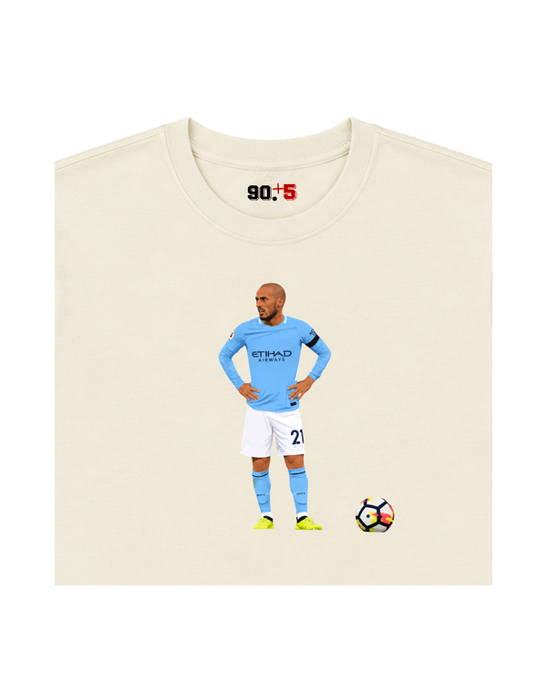 Manchester City - Silva | Printed Club Classic T-Shirt