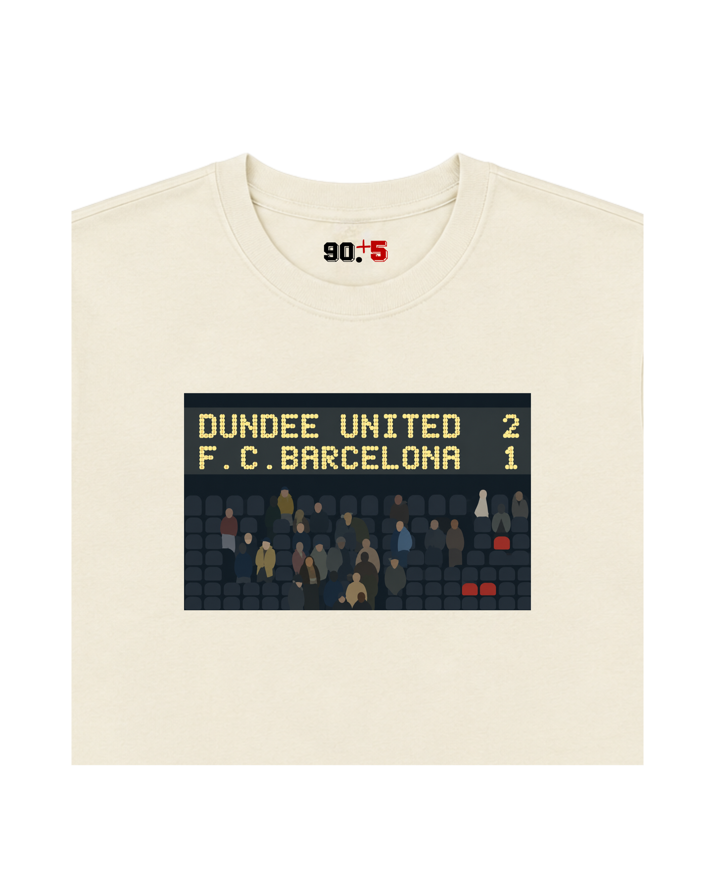 Dundee United - 2-1 vs Barcelona | Printed Club Classic T-Shirt