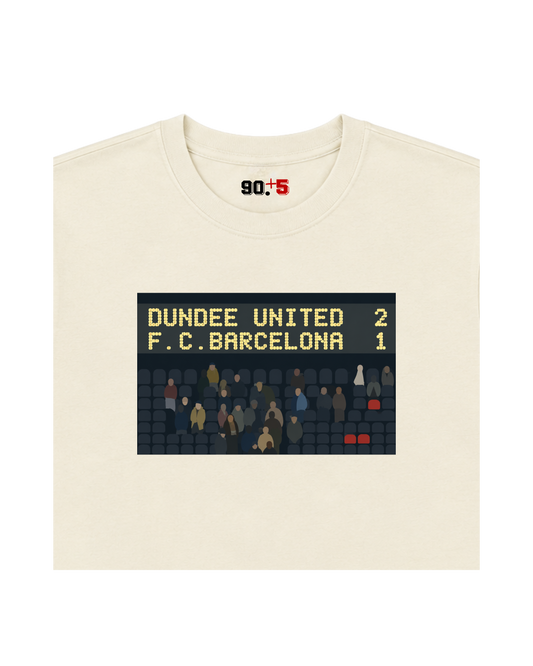 Dundee United - 2-1 vs Barcelona | Printed Club Classic T-Shirt