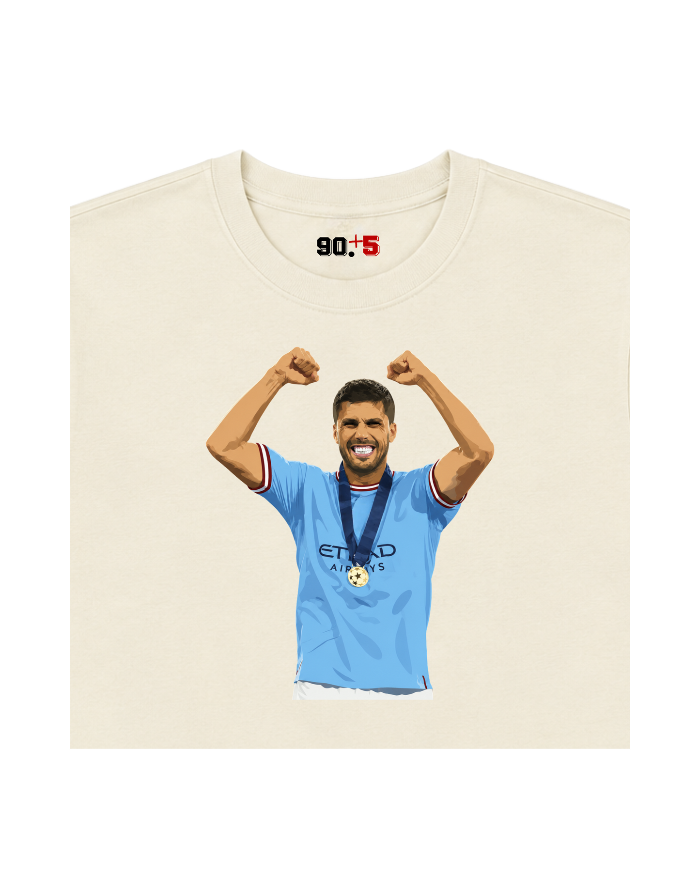 Manchester City - Rodri | Printed Club Classic T-Shirt