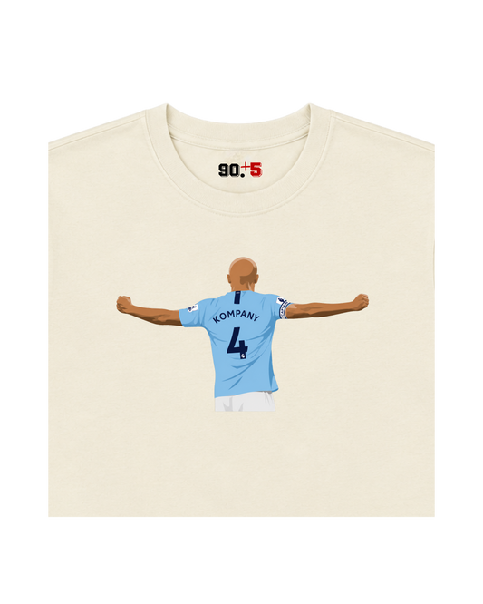 Manchester City - Kompany | Printed Club Classic T-Shirt