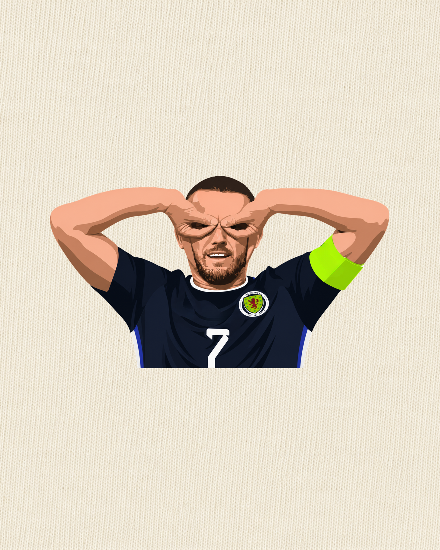 Scotland - Super John McGinn | Printed Club Classic T-Shirt