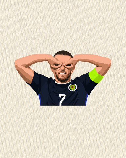 Scotland - Super John McGinn | Printed Club Classic T-Shirt