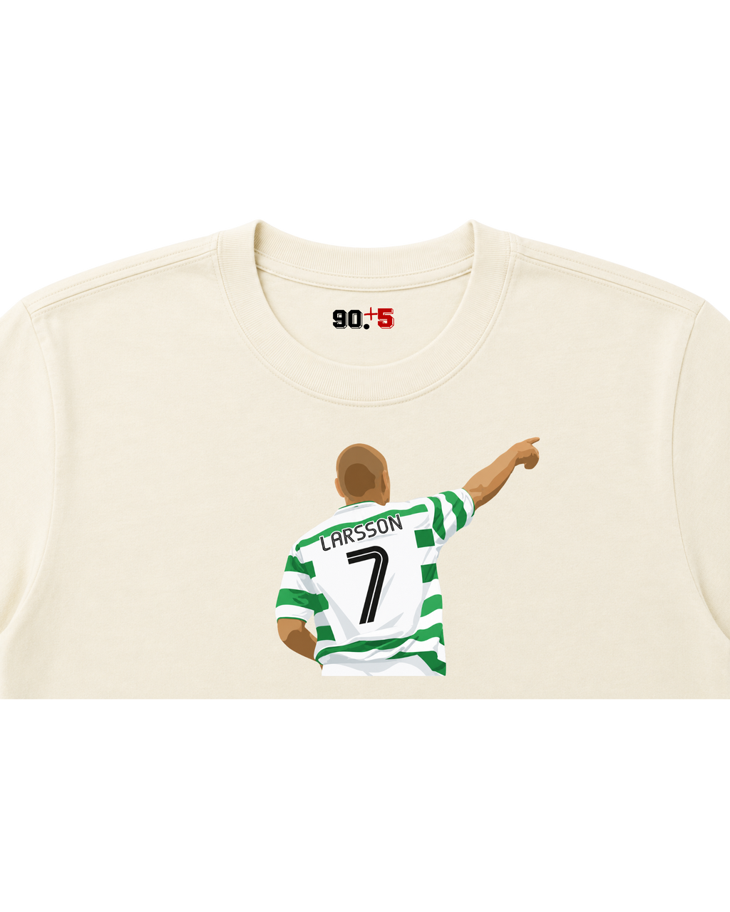 Celtic FC - Larsson 7 | Printed Club Classic T-Shirt