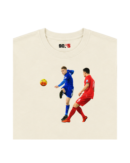 Leicester City - Vardy vs Liverpool | Printed Club Classic T-Shirt