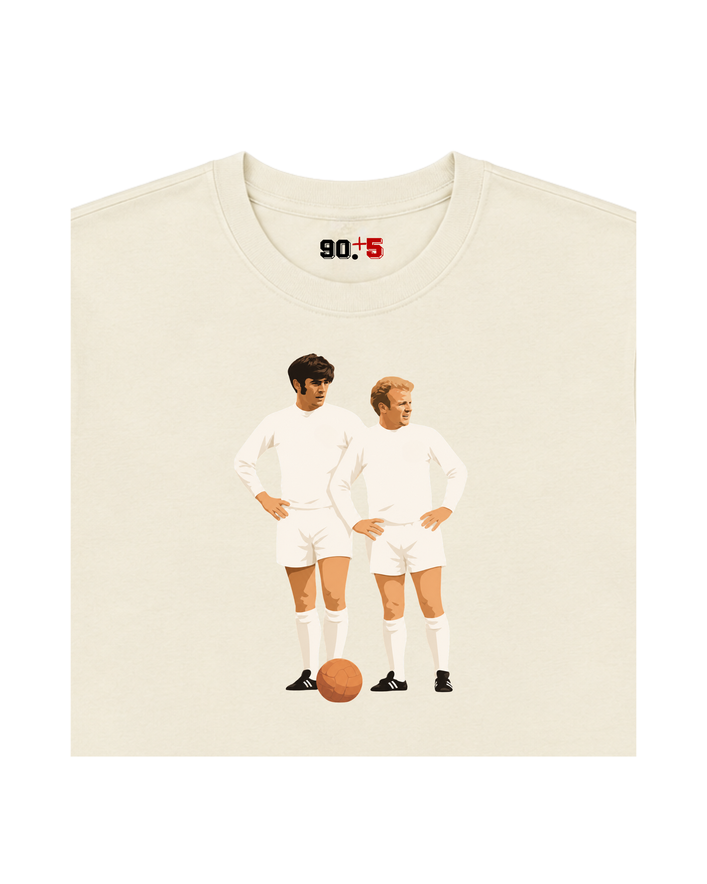 Leeds United - Bremner & Lorimer | Printed Club Classic T-Shirt