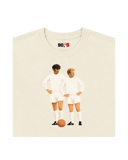 Leeds United - Bremner & Lorimer | Printed Club Classic T-Shirt