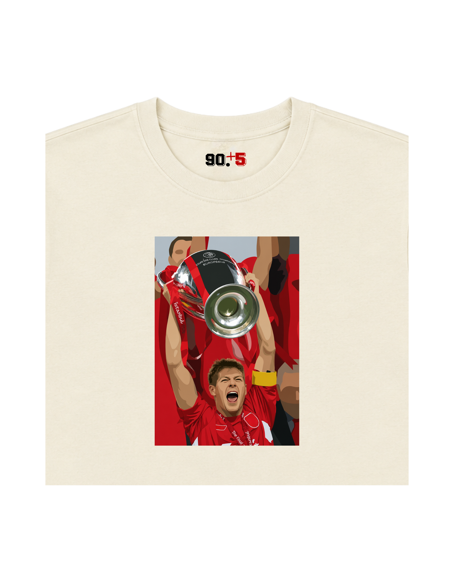 Liverpool - Gerrard Istanbul | Printed Club Classic T-Shirt