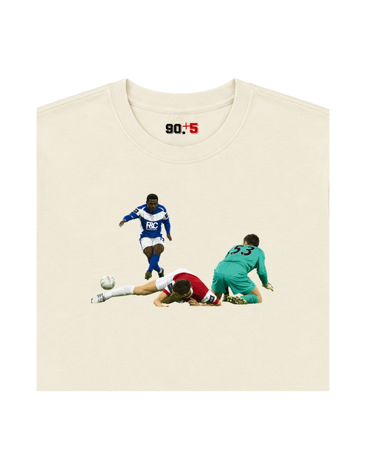 Birmingham City - Martins Goal vs Arsenal 2011 League Cup | Printed Club Classic T-Shirt