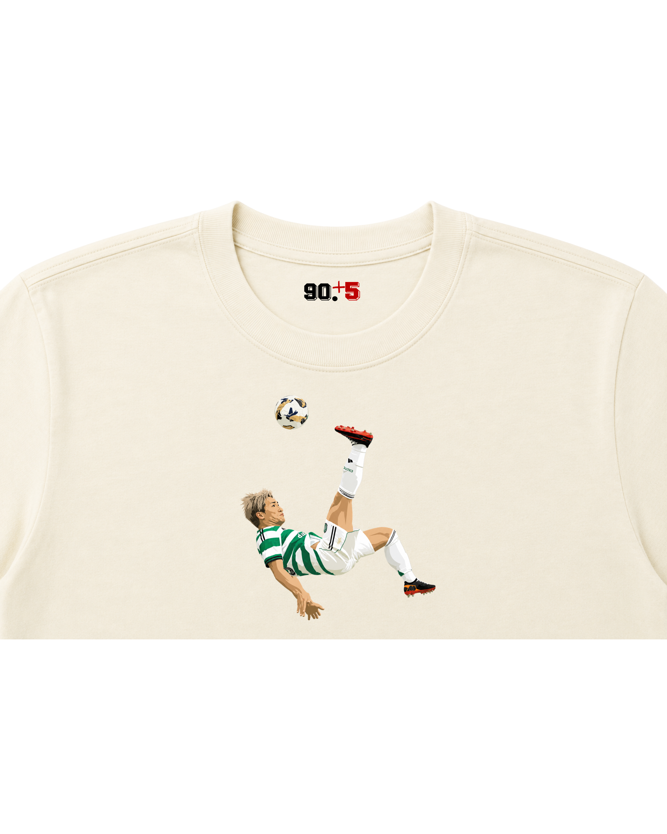 Celtic FC - Maeda Overhead Kick vs Rangers | Printed Club Classic T-Shirt