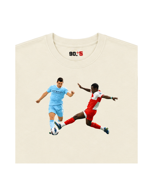 Manchester City - Agüerooooooooooooooooo | Printed Club Classic T-Shirt