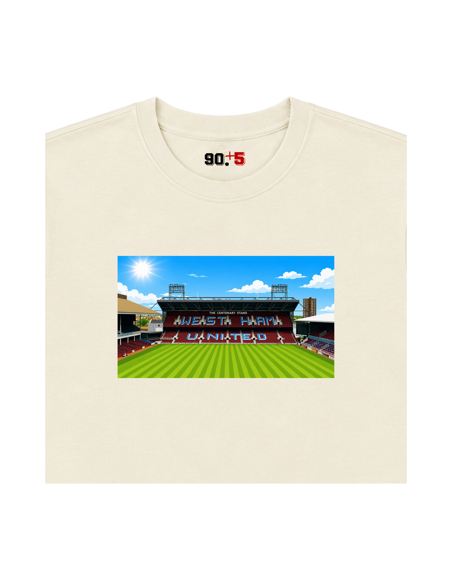 West Ham - Upton Park | Printed Club Classic T-Shirt