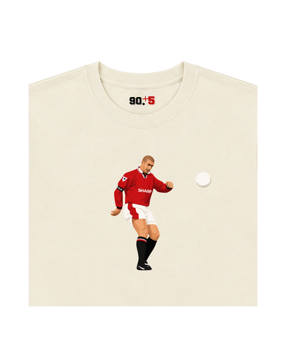 Manchester United - Cantona Chip vs Sunderland | Printed Club Classic T-Shirt