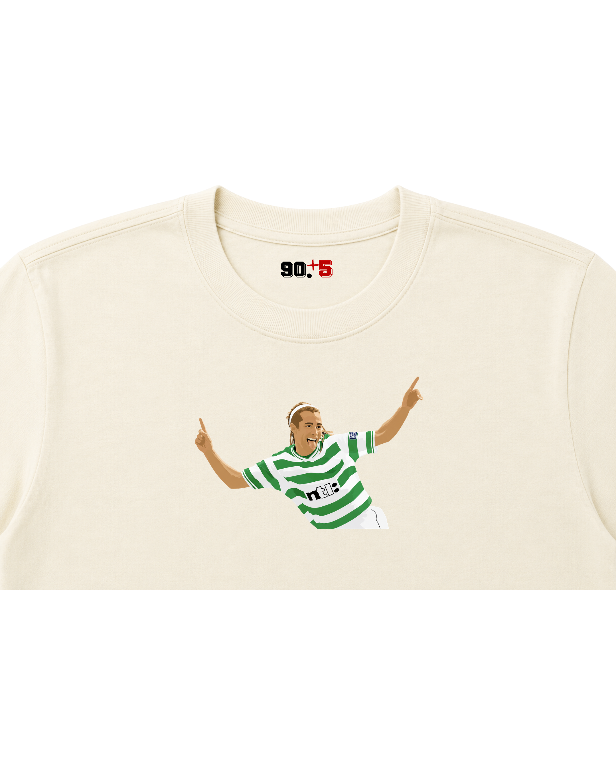 Celtic FC - Larsson | Printed Club Classic T-Shirt