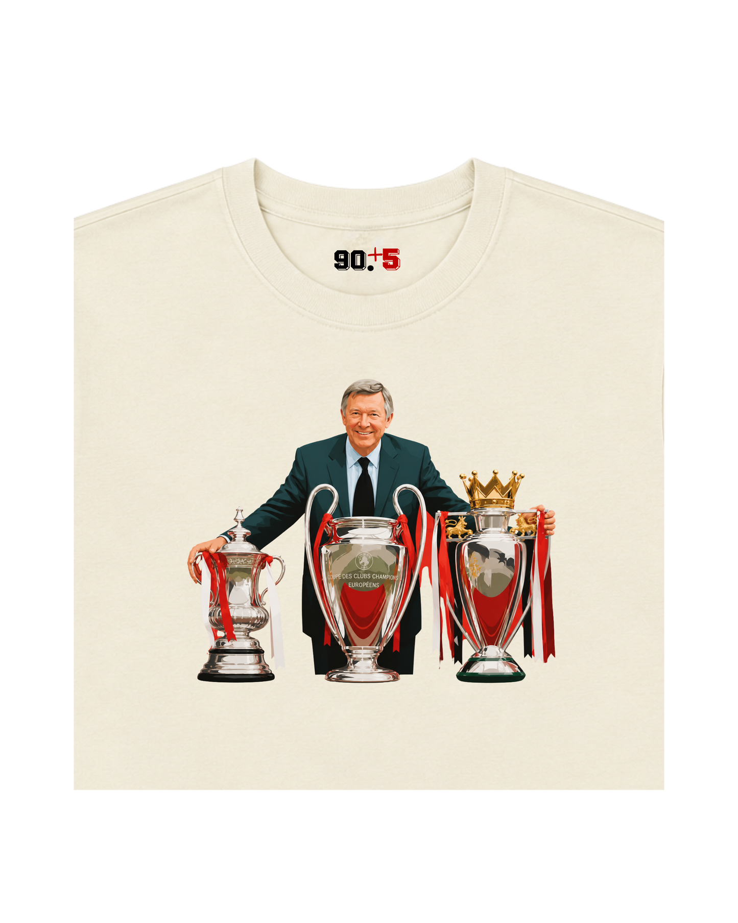 Manchester United - Sir Alex | Printed Club Classic T-Shirt