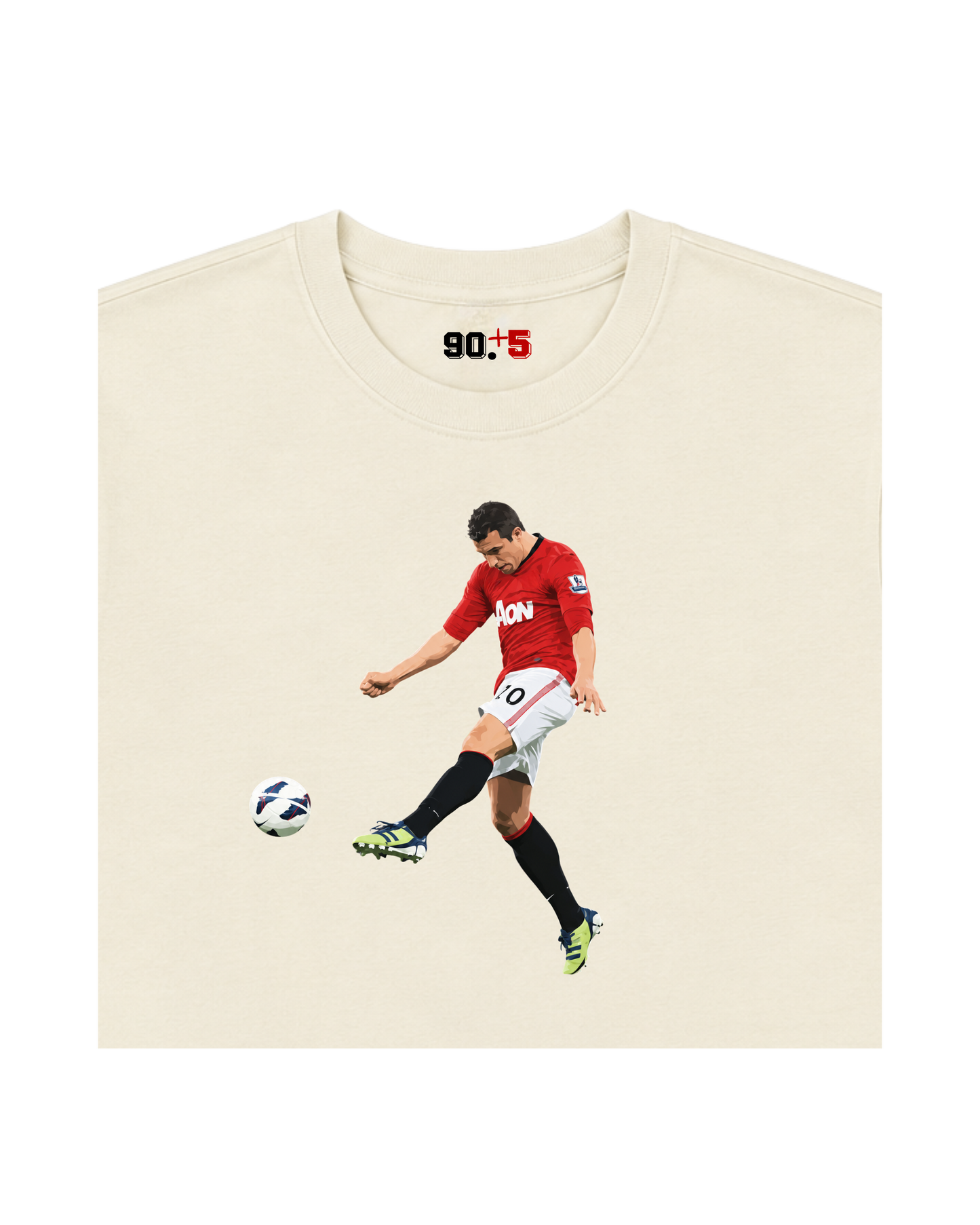 Manchester United - RVP vs Aston Villa | Printed Club Classic T-Shirt