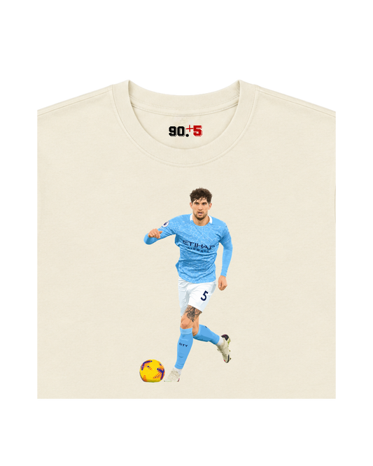 Manchester City - Stones | Printed Club Classic T-Shirt