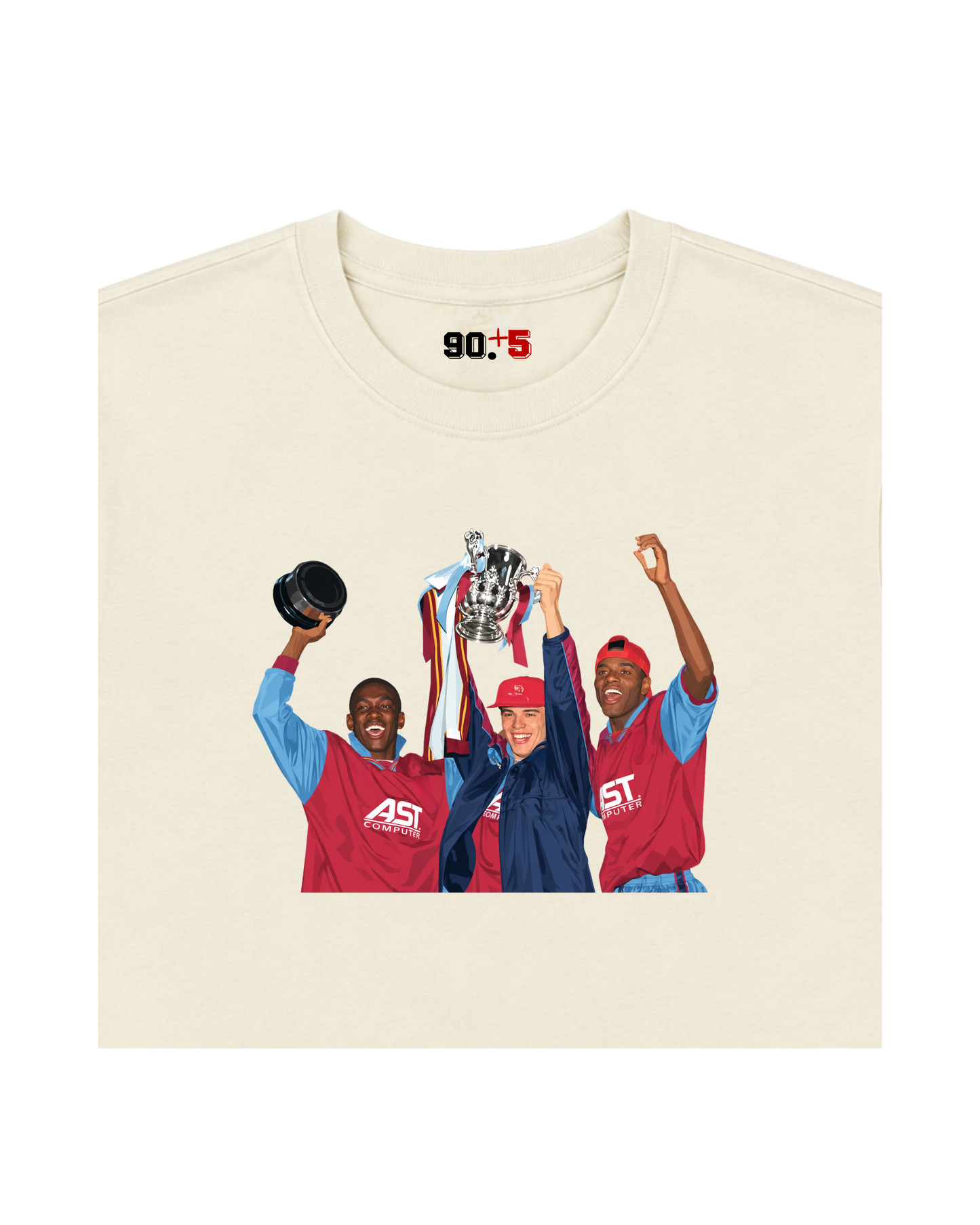 Aston Villa - 1995–96 League Cup | Printed Club Classic T-Shirt